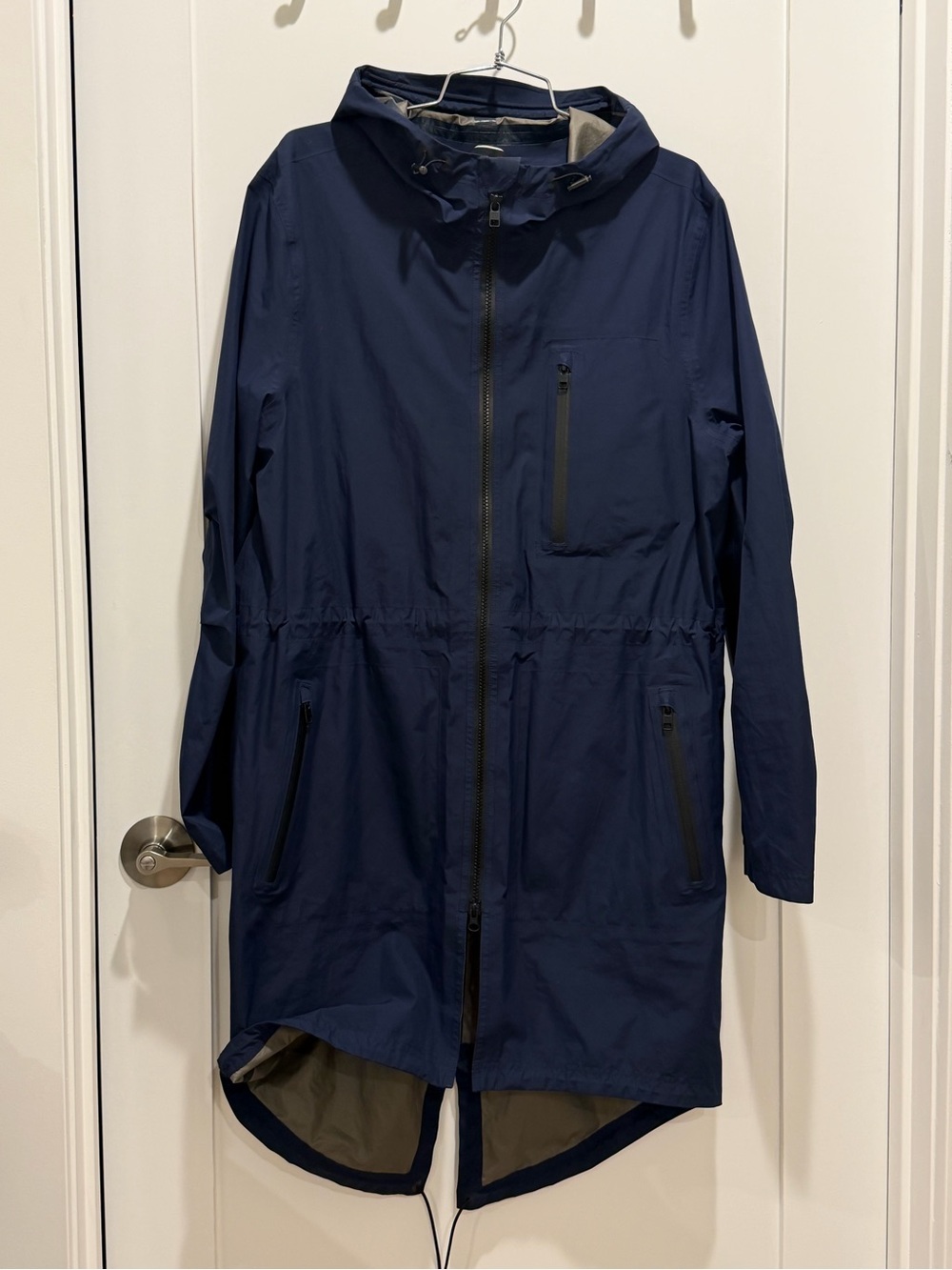 Mens Aether Meridian Jacket Nordic Navy Size Medium